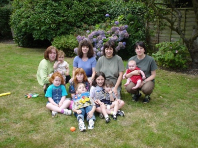 Reunion crowd