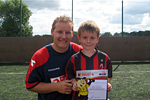 [23/08/08 - Robert's last fottball session with the Watford Community Trust]