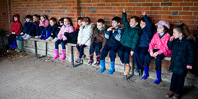 [Year 1 school trip to Box Moor Trust Estate]